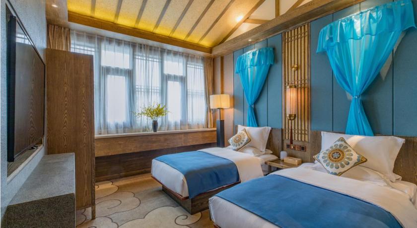 麗江 Floral Qinyuan Light Luxury Inn Lijiang Ancient Town Flagship Store-花筑沁园轻奢客栈丽江古城店 ホテル ロビー