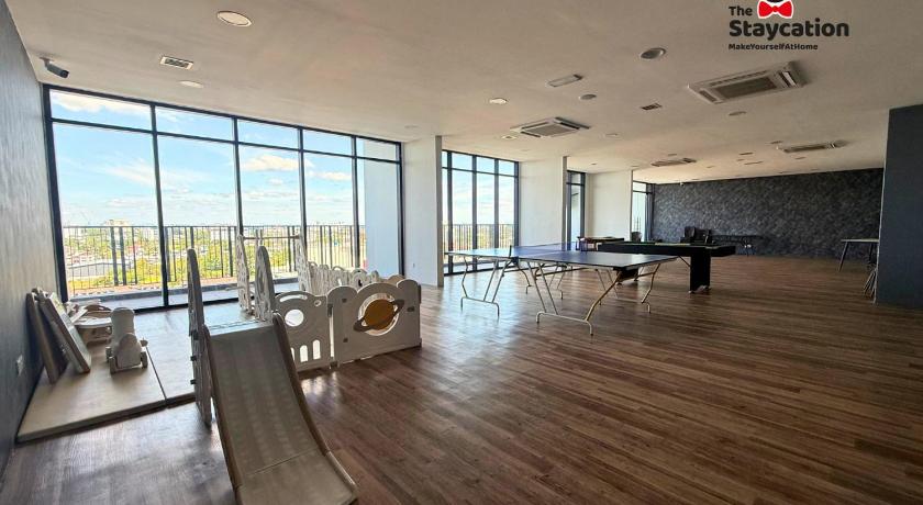 クチン Staycation Homestay 75 Podium Apartments 4つ星 ゲストハウス ロビー