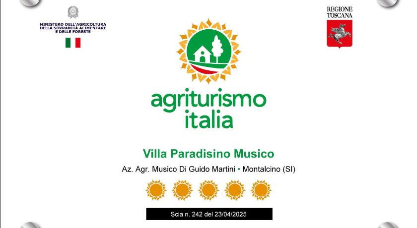 Agriturismo Villa Paradisino MUSICO