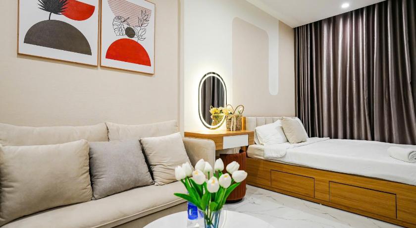 ホーチミン VINHOMES GRAND PARK QUẬN 9 Căn hộ Studio 4つ星 ホテル ロビー