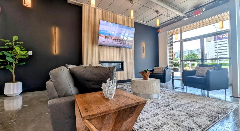 애틀랜틱 시티 (NJ) SOHO Suites Atlantic City Beach Block 3성급 숙소 로비