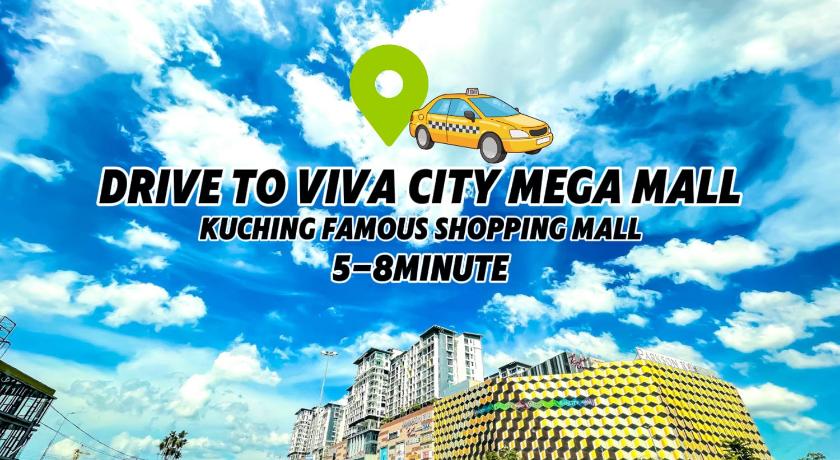 Kuching Tropics City SupremeBlack Theme City View至尊黑城市风景 4-Star Guesthouse exterior