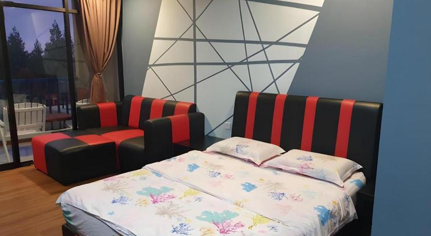 キナバル国立公園 Happy Village Kundasang ホテル 客室