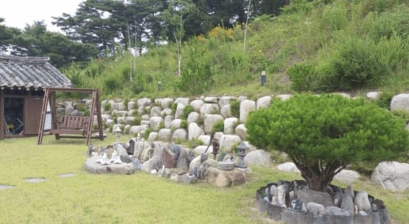 江陵 Gangneung Hakdong Hanok Pension 3つ星 宿泊施設 眺望