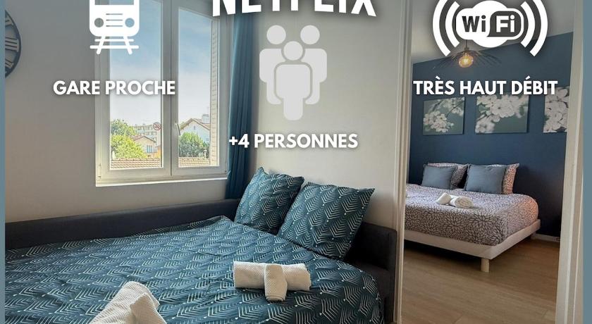Photo of T2 Blue Sky x4 personnes NEUF - Gare Parilly - Agoda Discount Booking