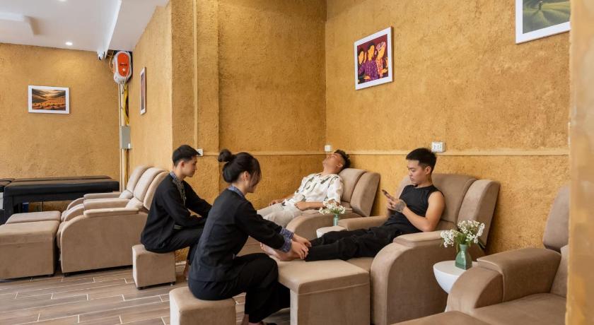 サパ Azalea Muong Hoa Sapa 3つ星 ホテル 眺望