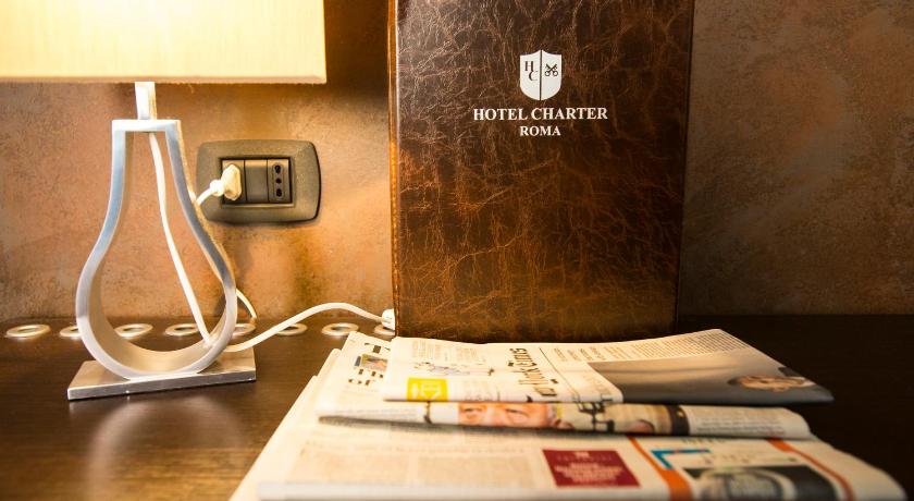 ローマ Hotel Charter 2つ星 ホテル 外観