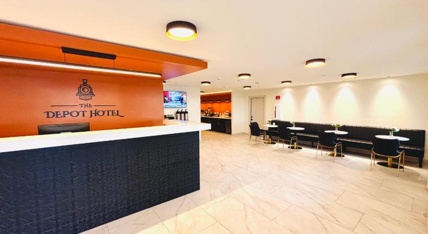 테일러 (TX) The Depot Hotel 2성급 숙소 로비