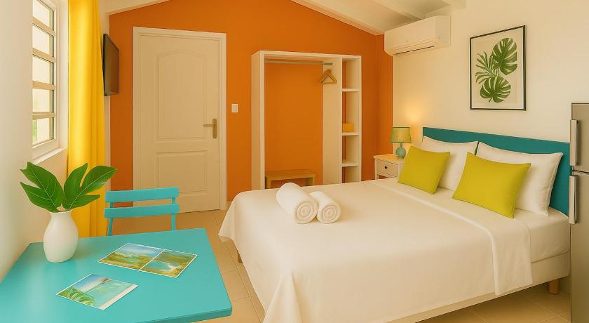 Studio Karaib a 15mn a pied de la plage du bourg