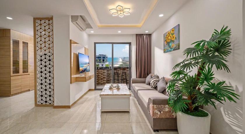 岘港 Junly Apartment Suite Ocean View 4星级 民宿 大堂