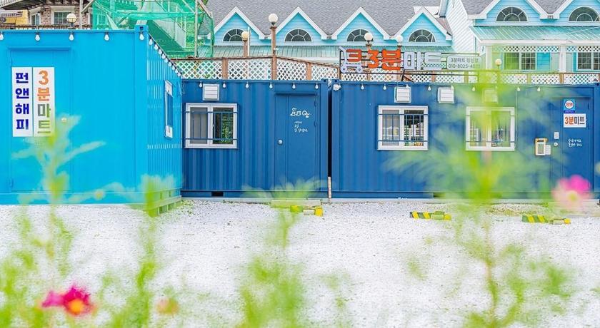 旌善 Fun and Happy Pension Jungsun 3つ星 ゲストハウス 眺望