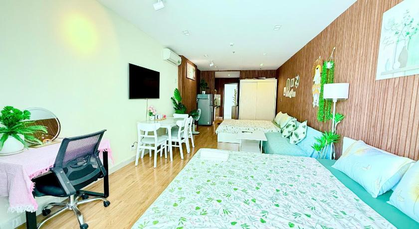 호치민 happy home 2성급 싱글룸 전망