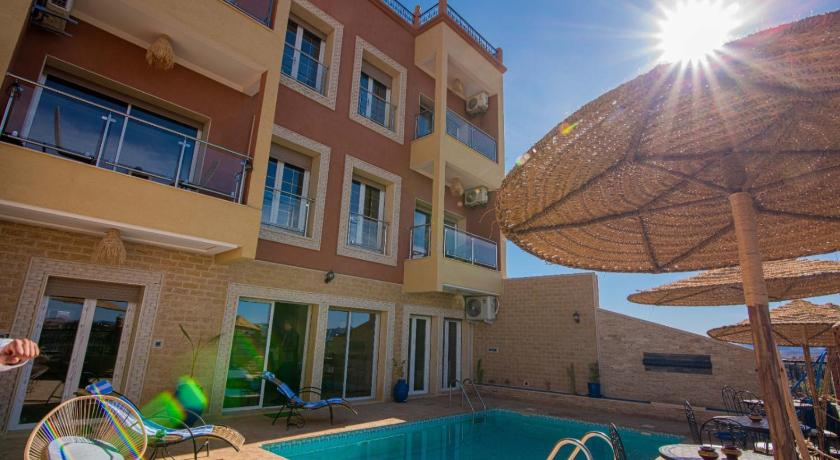 ティンギル Maison d'hote IGRANE ホテル 眺望