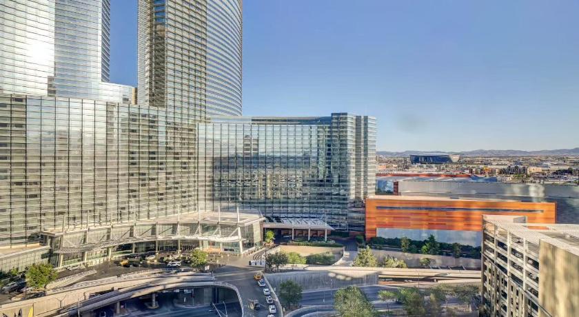 ラスベガス Luxurious Vdara High Rise Room, City Skyline Views, King Bed, Free Valet 宿泊施設 眺望