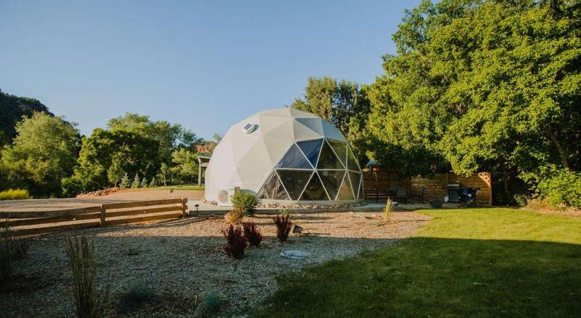 格伦代尔 (UT) Zen Zion Evergreen Dome 4星级 住宿 大堂