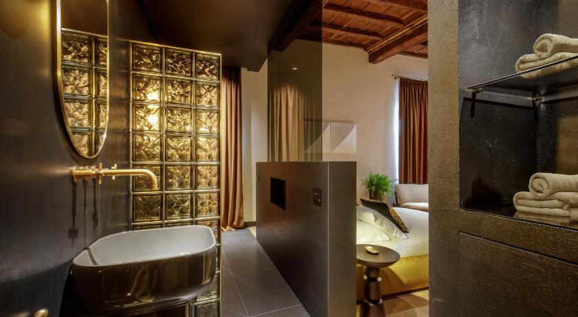 로마 Palazzo Serpe Suites near Colosseum 4성급 호텔 로비