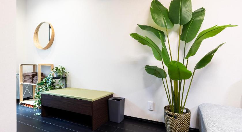 福冈 Amp Flat エテセゾン御供所 3星级 单人房 餐厅