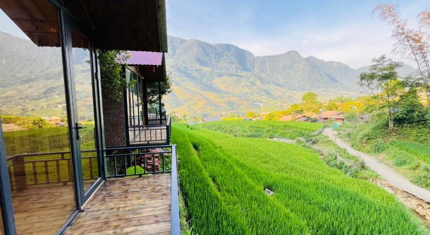 サパ Madame View Homestay ホテル 眺望