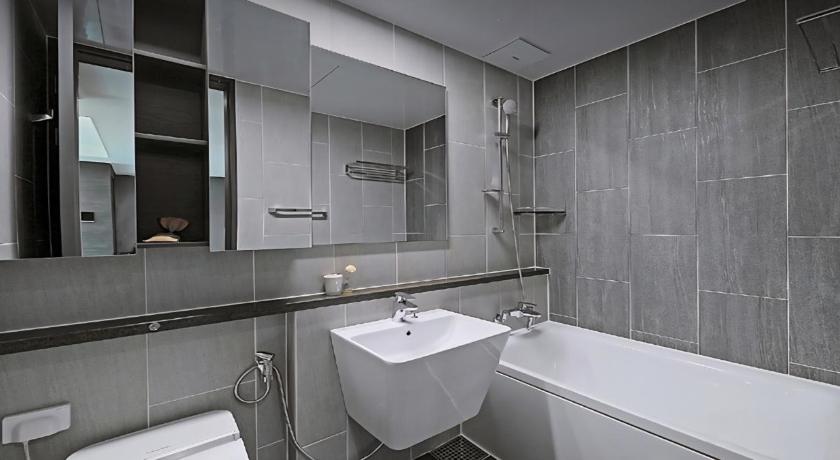 부산 오시리아 해운대 침실3 거실1 화장실2 (Osiria Haeundae) 3성급 싱글룸 레스토랑