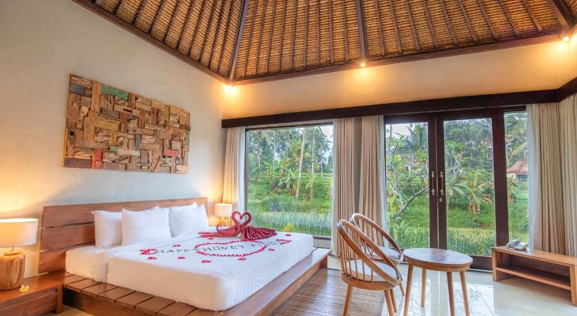 巴厘 Suara Air Villas 3星级 酒店 景观