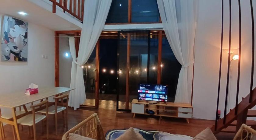 Tampilan Warm kabin dieng