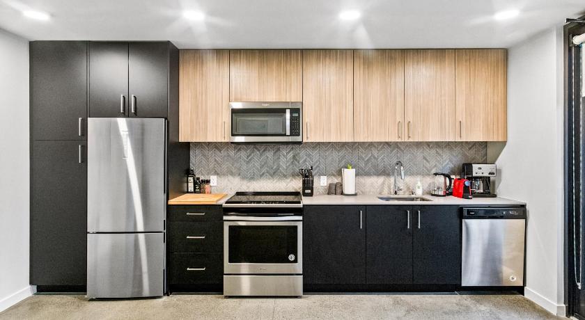 레드 몬드 (WA) Open Loft in Redmond Core - 92 Walkscore! 4성급 숙소 레스토랑