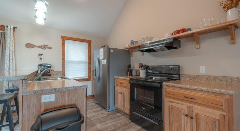 ライリー・ビル Sunset Cabin Privacy, Views, HotTub, Firepit, BBQ, Pets 3つ星 宿泊施設 外観