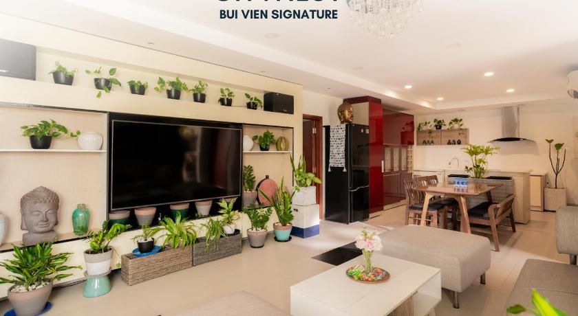 ホーチミン CityNest Residence Bui Vien 3つ星 ホテル レストラン