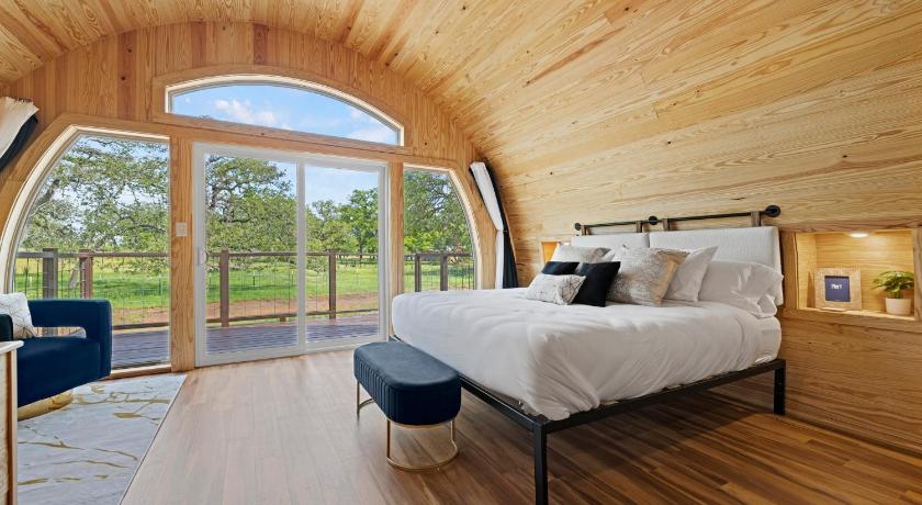 弗雷德里克斯堡 Romantic Chardonnay Wine Barrel Cabin 住宿 套房