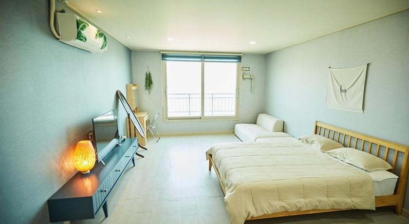 麗水 Mosageum STAYBae Pension 2つ星 ゲストハウス レストラン