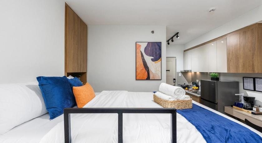 宿务 Nookō Corner Studio @ Lahug | 4K Cinema & Balcony 3星级 民宿 景观