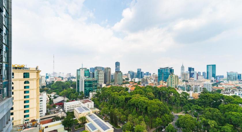 호치민 Sailing Tower City Central Apartments 4성급 게스트하우스 레스토랑