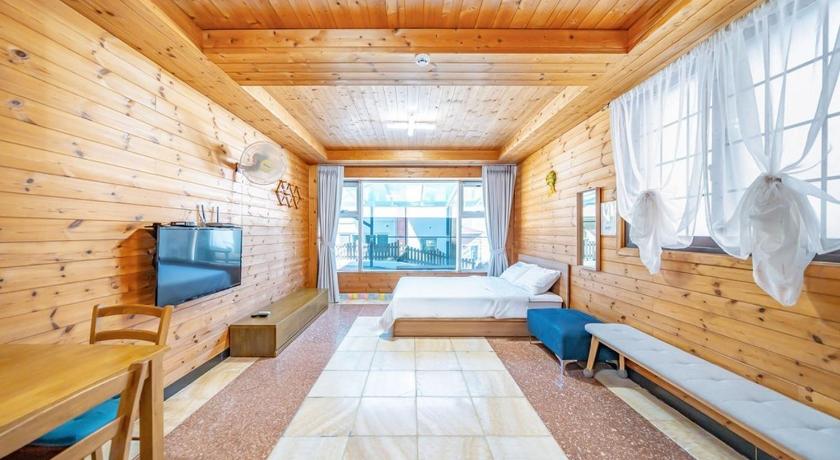 統営 Tongyeong Travel Guest Pension 2つ星 ゲストハウス 眺望