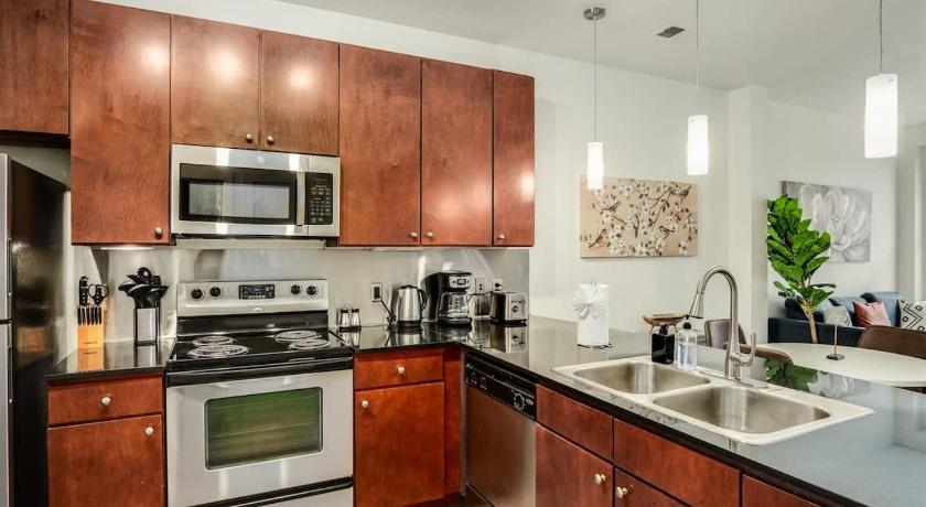 오스틴 (TX) Boulevard Stays Walk to Downtown 2BR SoCo Pool Parking Gym 05 4성급 숙소 객실