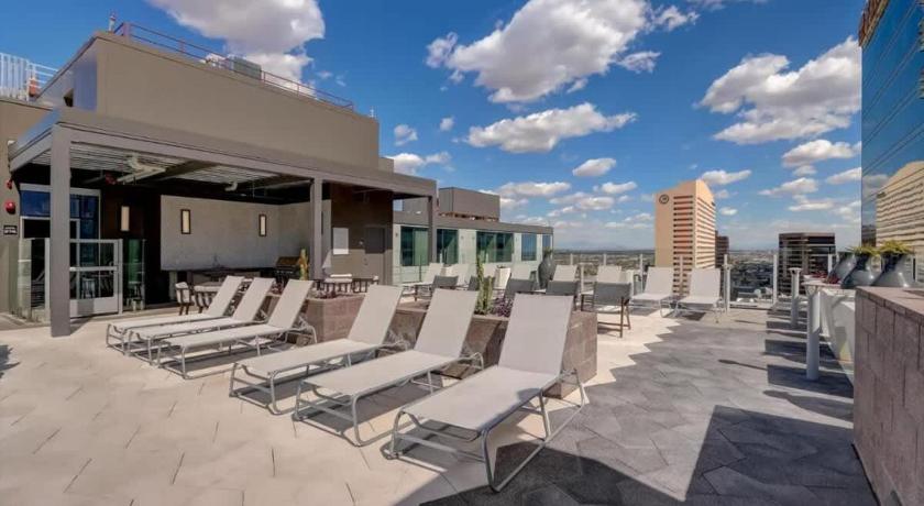 피닉스 (AZ) Boulevard Stays Downtown Highrise STU Sky Pool Parking Gym 15 4성급 숙소 부대시설