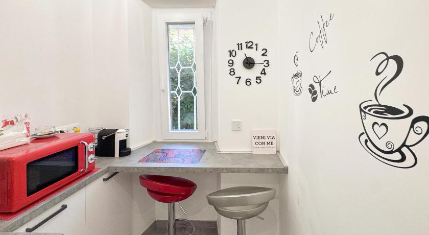 로마 Appartamento per 4 persone a Garbatella - My Garba 3성급 싱글룸 전망