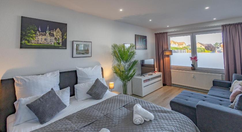 HANNIBAL - Design Studio-Apartment Jasmin 8, Parkplatz, Kuche, HighSpeed-WLAN