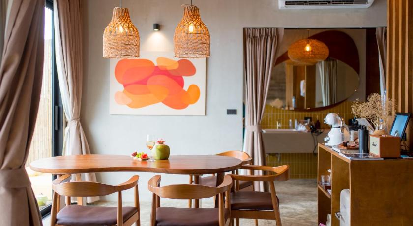 华欣 / 七岩 Demi The Third & Owari's House (Owari no Ie) Pranburi 5星级 酒店 餐厅