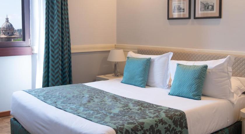 罗马 Hotel Traiano 4星级 酒店 景观