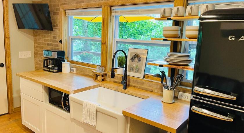 로빈스빌 (NC) Jai Hollow Tiny Home Cottage 2성급 숙소 로비