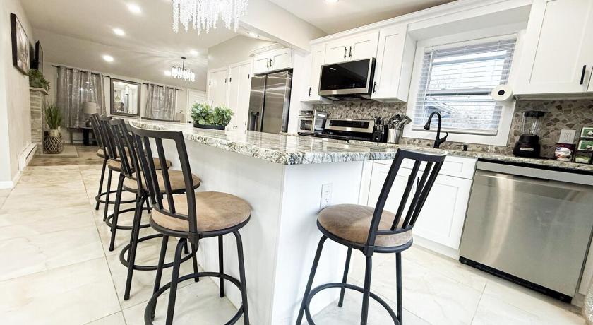 서섹스 (NJ) Lux Lake Neepaulin Frontage & Panoramic Views Home 숙소 외관