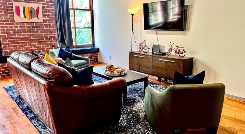 圣路易斯 (密苏里州) Denim Lofts-DWTN Loft Walk to Sports, Stadiums & Convention-2D 4星级 住宿 套房