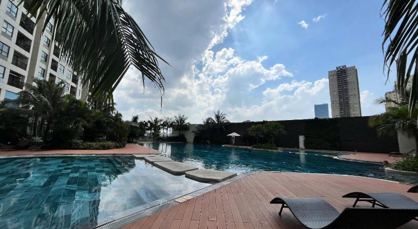 ハノイ Vinhome D'capital - Tran Duy Hung 5つ星 ゲストハウス レストラン