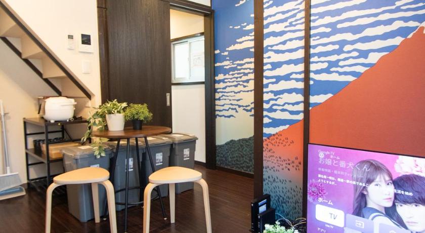 東京 Omori Tei大森亭OMT 18min to Haneda, 3min Omori, Max 7 people 3つ星 シングルルーム レストラン