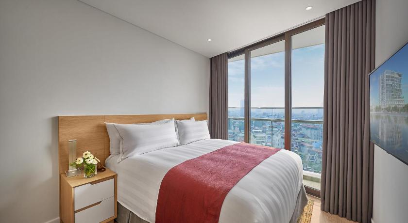 ハノイ PARKROYAL Serviced Suites Hanoi 4つ星 ホテル 客室