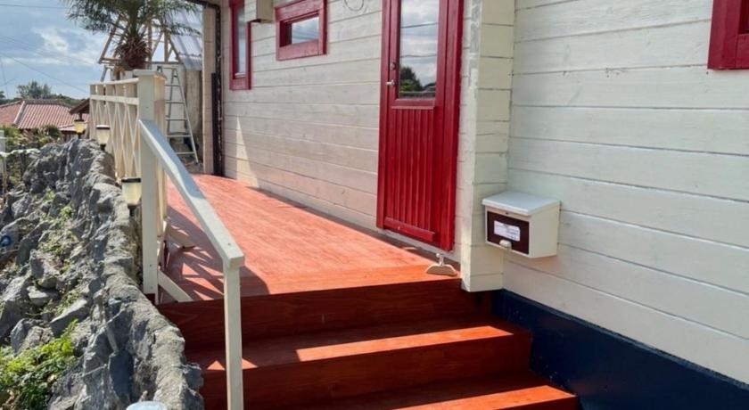 오키나와 본섬 Sesoko Log Cabin [Chimu lani] - Vacation STAY 26745v 3성급 싱글룸 레스토랑