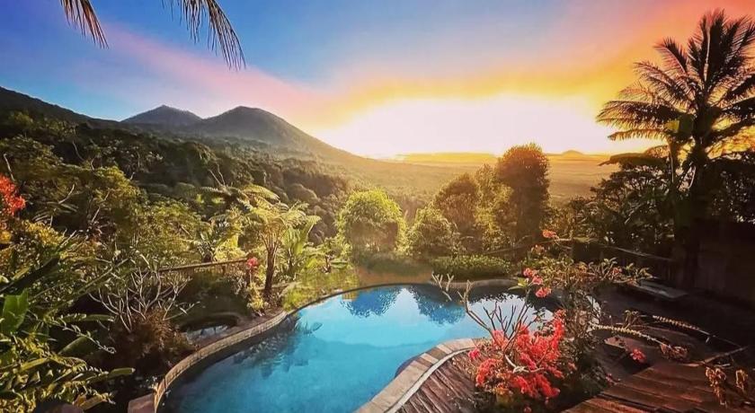 バリ D'Wan Tea Mountain Side 4つ星 ホテル 外観