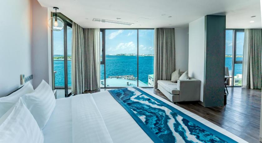 รูปของห้องเอ็กเซ็กคิวทีฟสวีท (เตียงคิงไซส์ 1 เตียง, วิวทะเล) - ปลอดบุหรี่ (Executive Suite(1 King Bed, Ocean View) - Non-Smoking) 0
