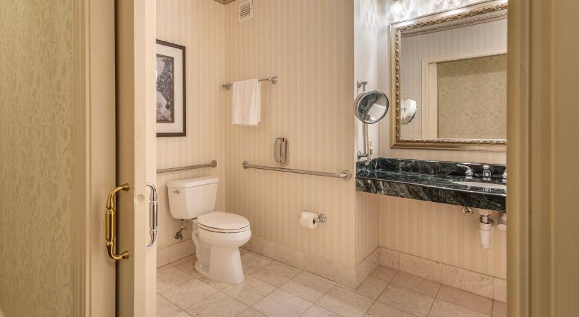 Imagen de Habitación Signature con 1 cama extragrande y ducha accesible en silla de ruedas - Adaptada para personas con discapacidad (ADA Signature Room - 1 King Bed Roll-in Shower) 7