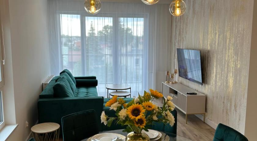 Golden Apartment Expo ul Sowia - 2 km od Targow Kielce, 4 minuty autem